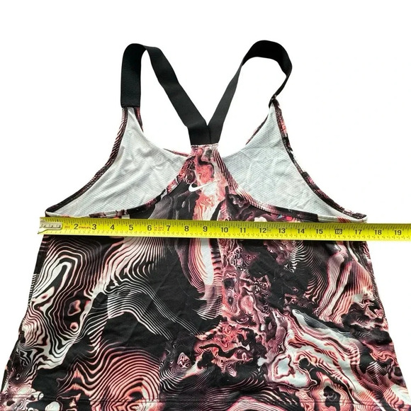 NIKE || Tank Top Women Black Pink Dri Fit RacerBack Fitness Athletic Small - Picture 8 of 9